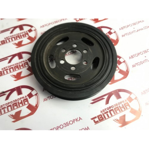 Шкив коленвала 6 ручейков Jaguar XF 2008-2015 4R8Q6B319AA